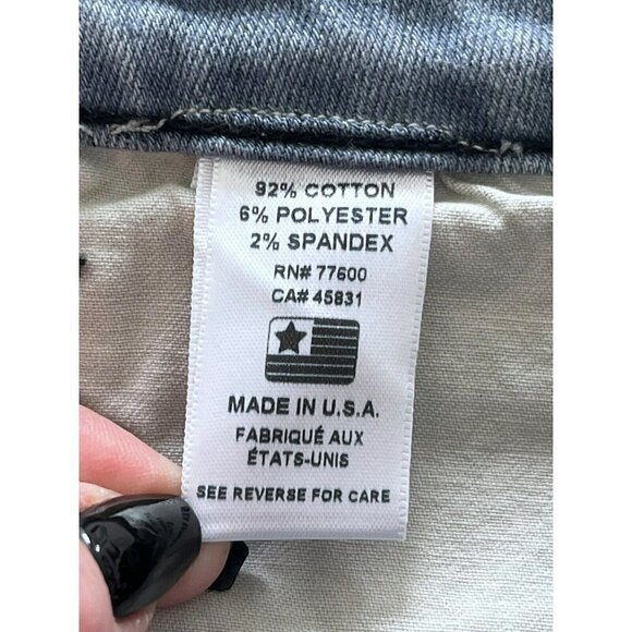 Sandrine Rose X Free People Womens Sz 30 High Waist Distressed Skinny Jeans NWT - Picture 8 of 11